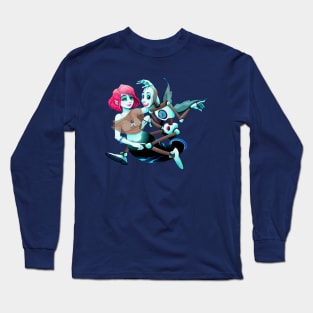 Mermaid puppet Long Sleeve T-Shirt